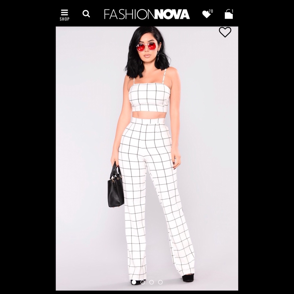 Two Piece White Set